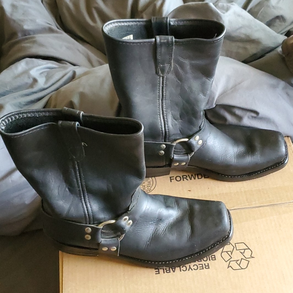 Double H BIKER BOOTS (black)